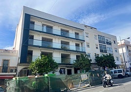 Edificio de la antigua Escuela Oficial de Idiomas donde se ubican las 18 VPO para alquiler joven.