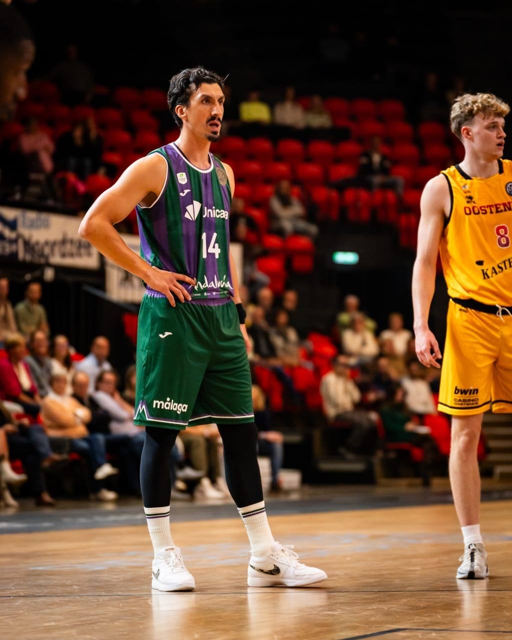 El Oostende-Unicaja de la primera jornada, en imágenes