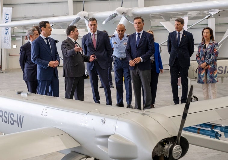 Sánchez y Moreno, durante la visita a las instalaciones del CEUS.