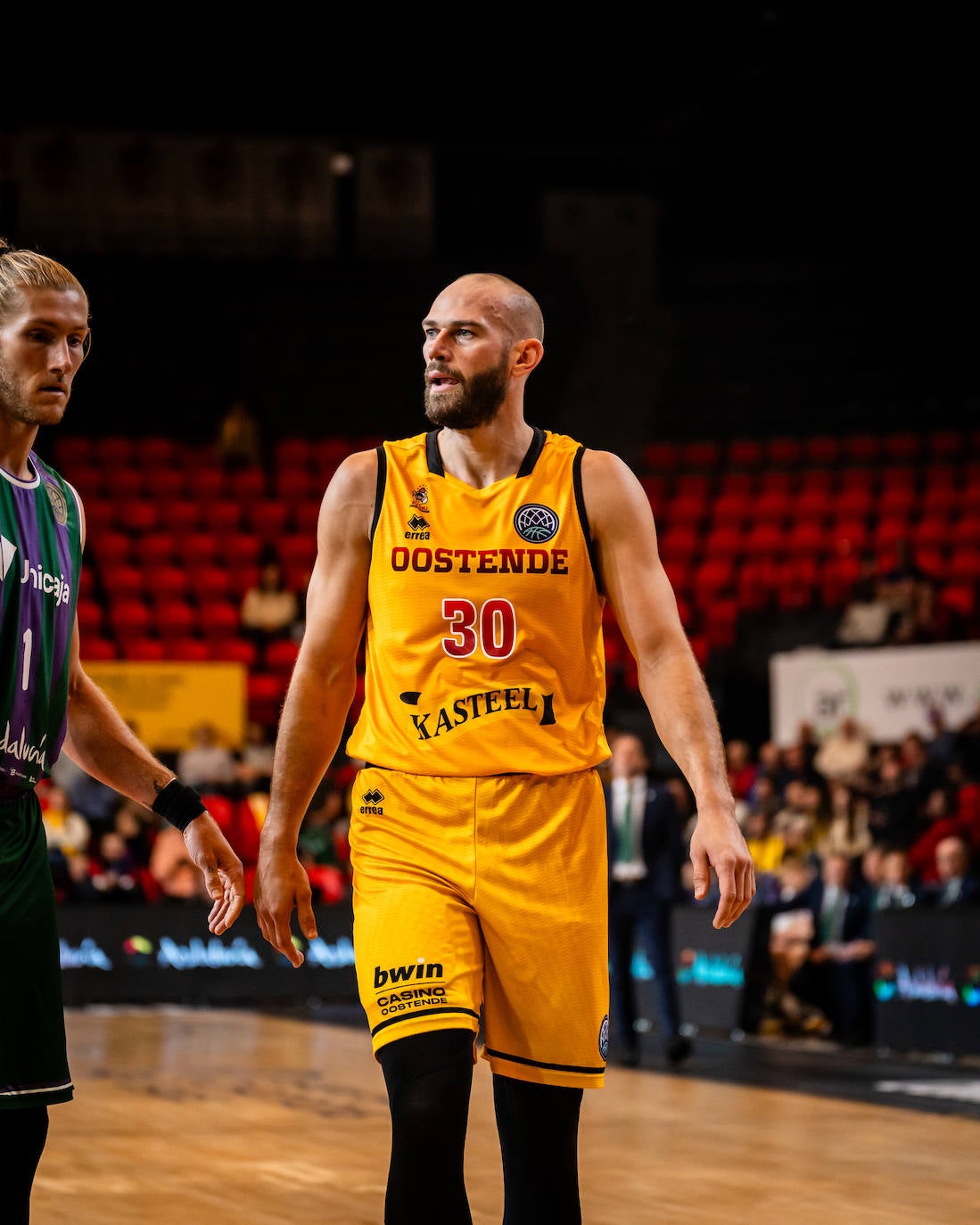 El Oostende-Unicaja de la primera jornada, en imágenes