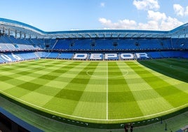 Panorámica del estadio de Riazor, donde se jugará el Deportivo-Málaga.