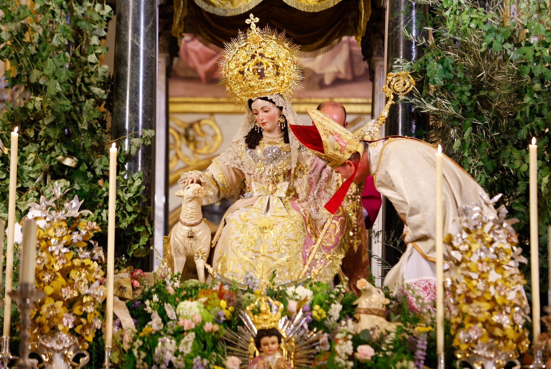 La Divina Pastora de las Almas ya está coronada