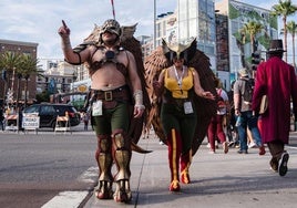 Asistentes a la Comic-Con de San Diego