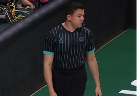 El panameño Julio Anaya, durante el partido de la Champions jugado en el Carpena.