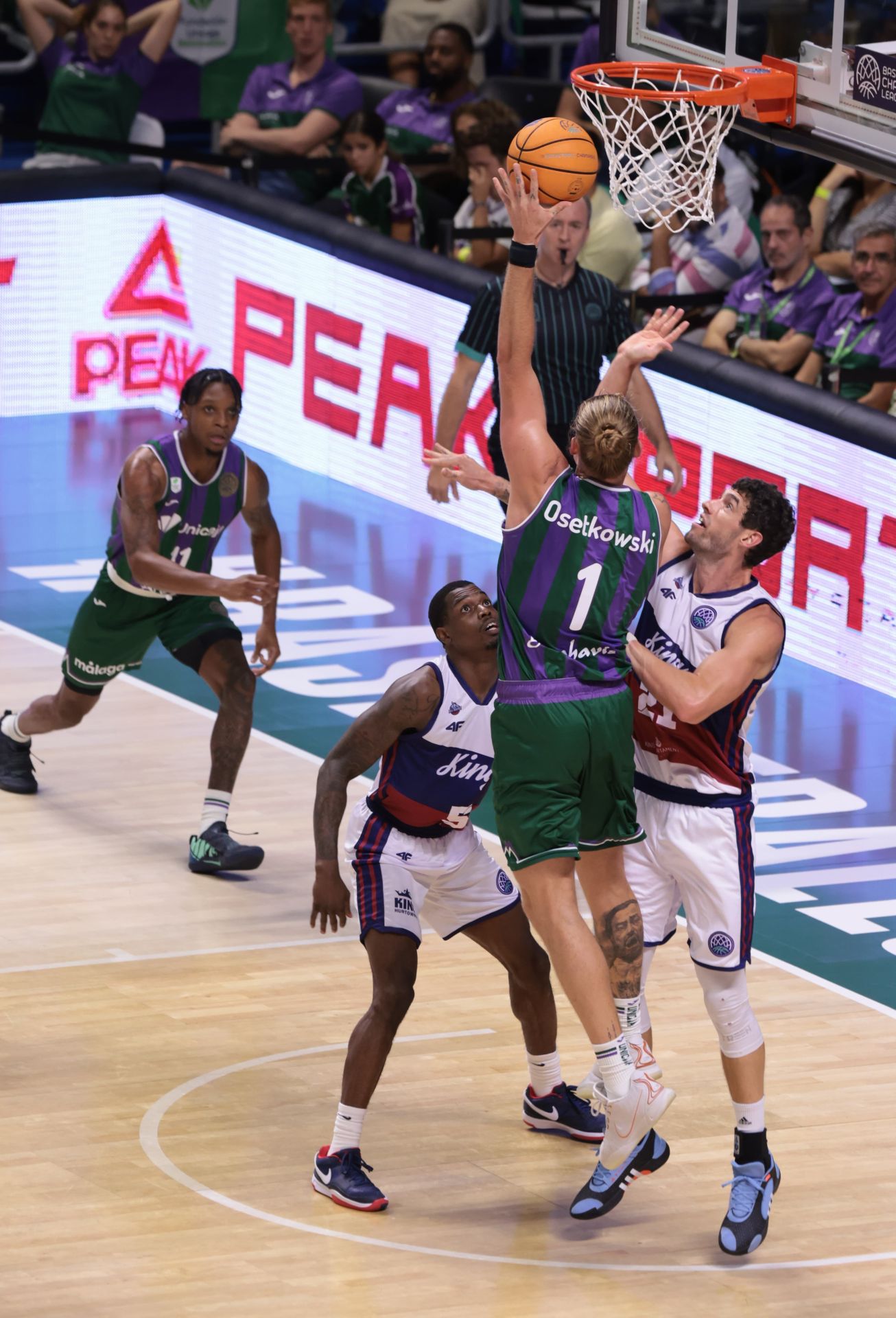 Las mejores imágenes del Unicaja-King Szczecin