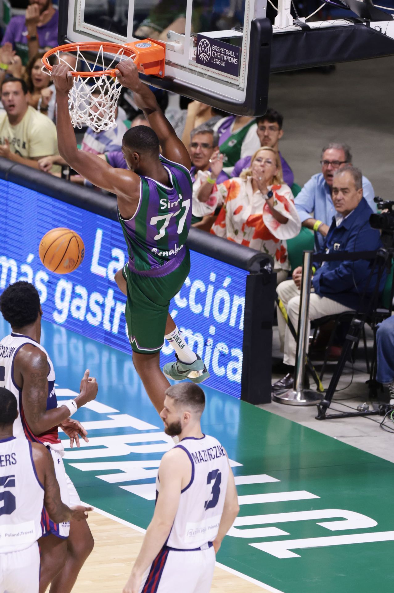 Las mejores imágenes del Unicaja-King Szczecin