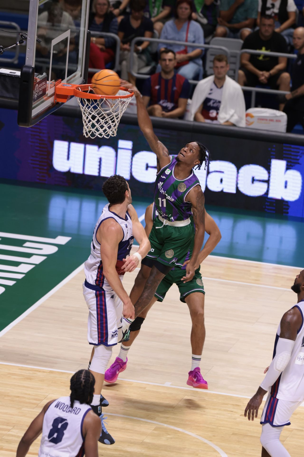 Las mejores imágenes del Unicaja-King Szczecin