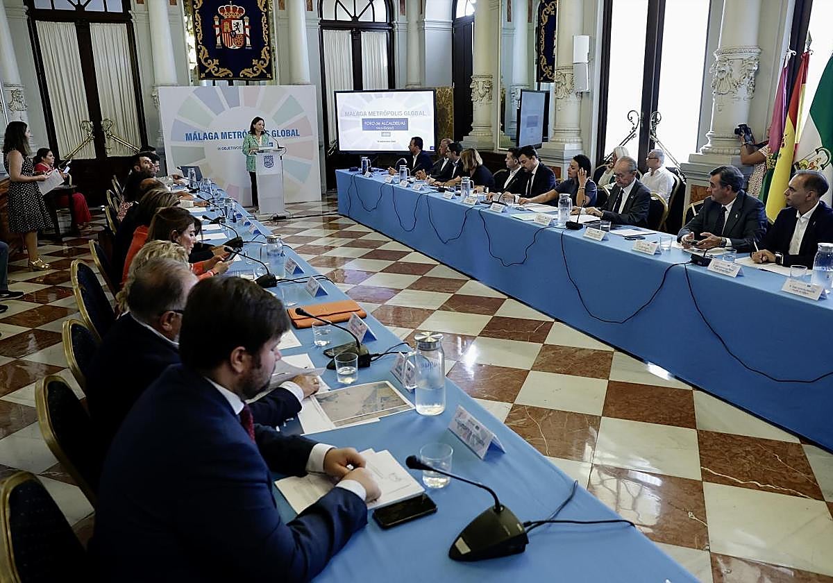 Patricia Navarro, delegada de la Junta, participando en otro de los foros temáticos organizados por Ciedes.