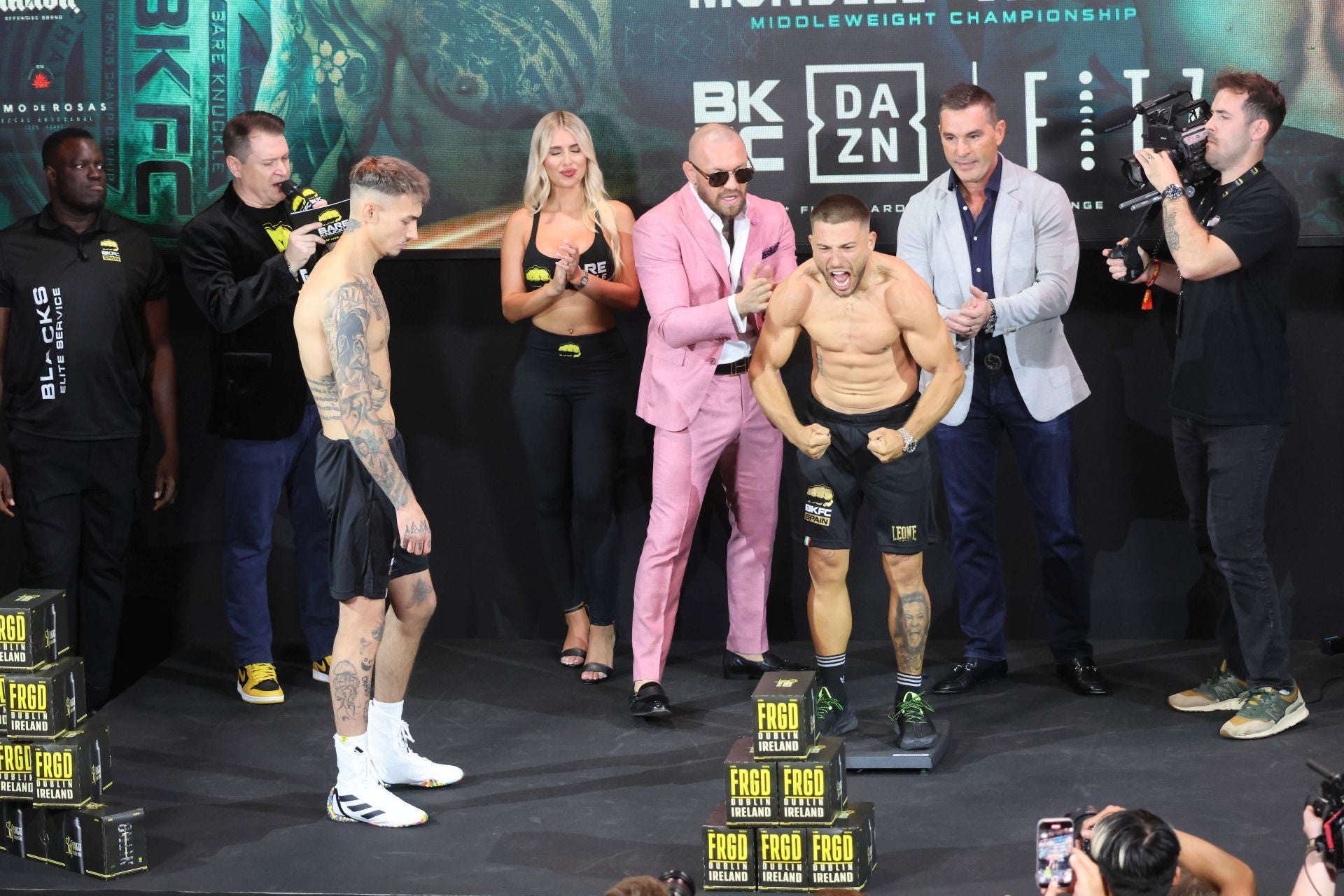 Conor McGregor, en Marbella para la velada de la BKFC