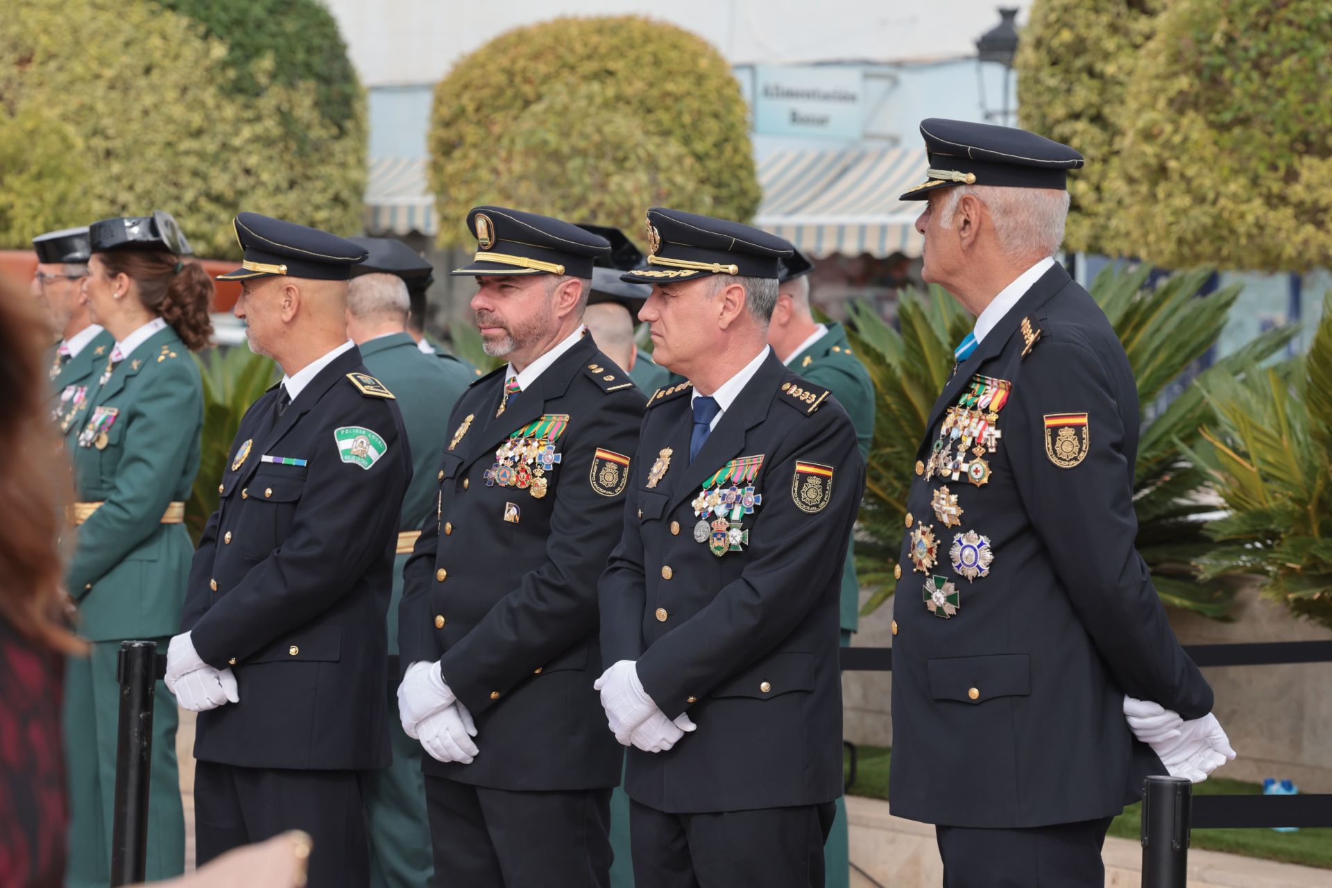 Festividad de la patrona de la Guardia Civil en Alhaurín de la Torre