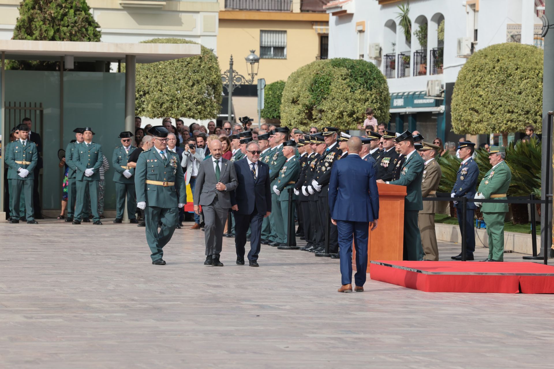 Festividad de la patrona de la Guardia Civil en Alhaurín de la Torre