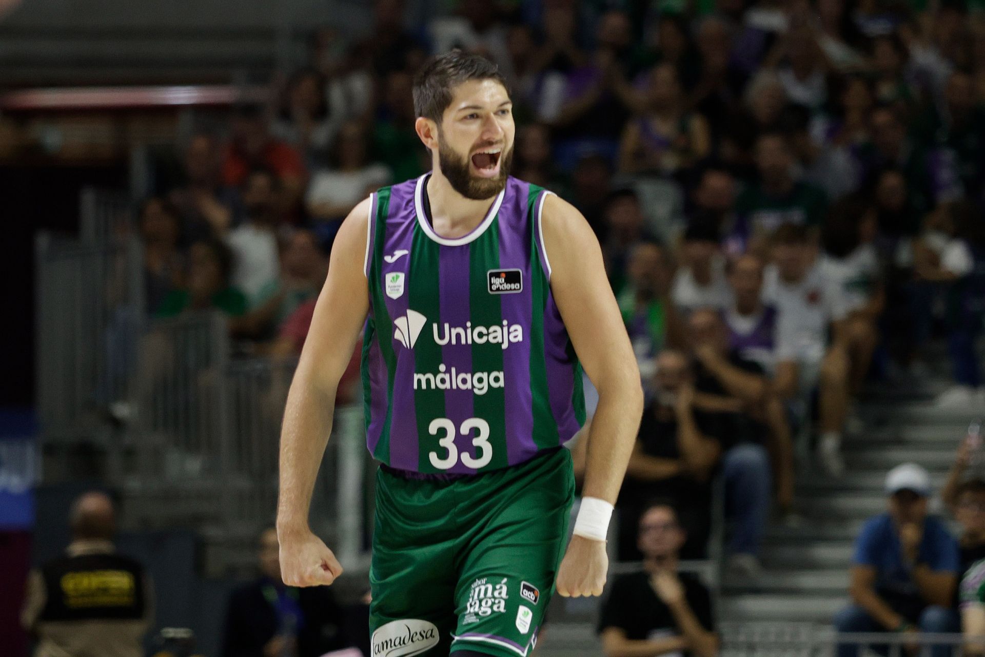 Las mejores imágenes del Unicaja-Hiopos Lleida