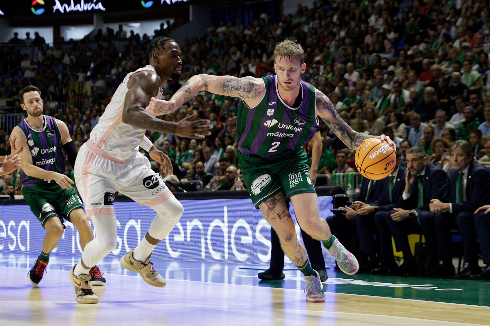 Las mejores imágenes del Unicaja-Hiopos Lleida