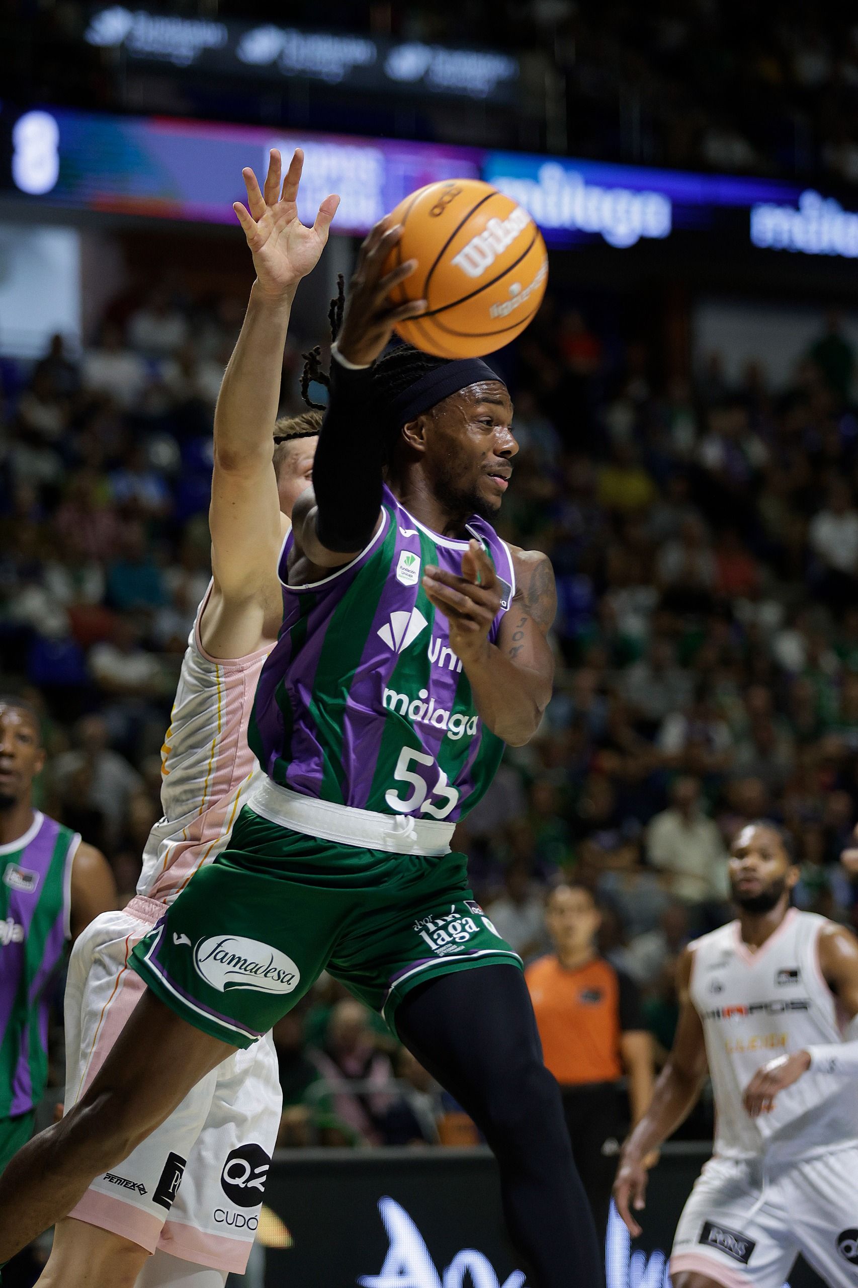Las mejores imágenes del Unicaja-Hiopos Lleida