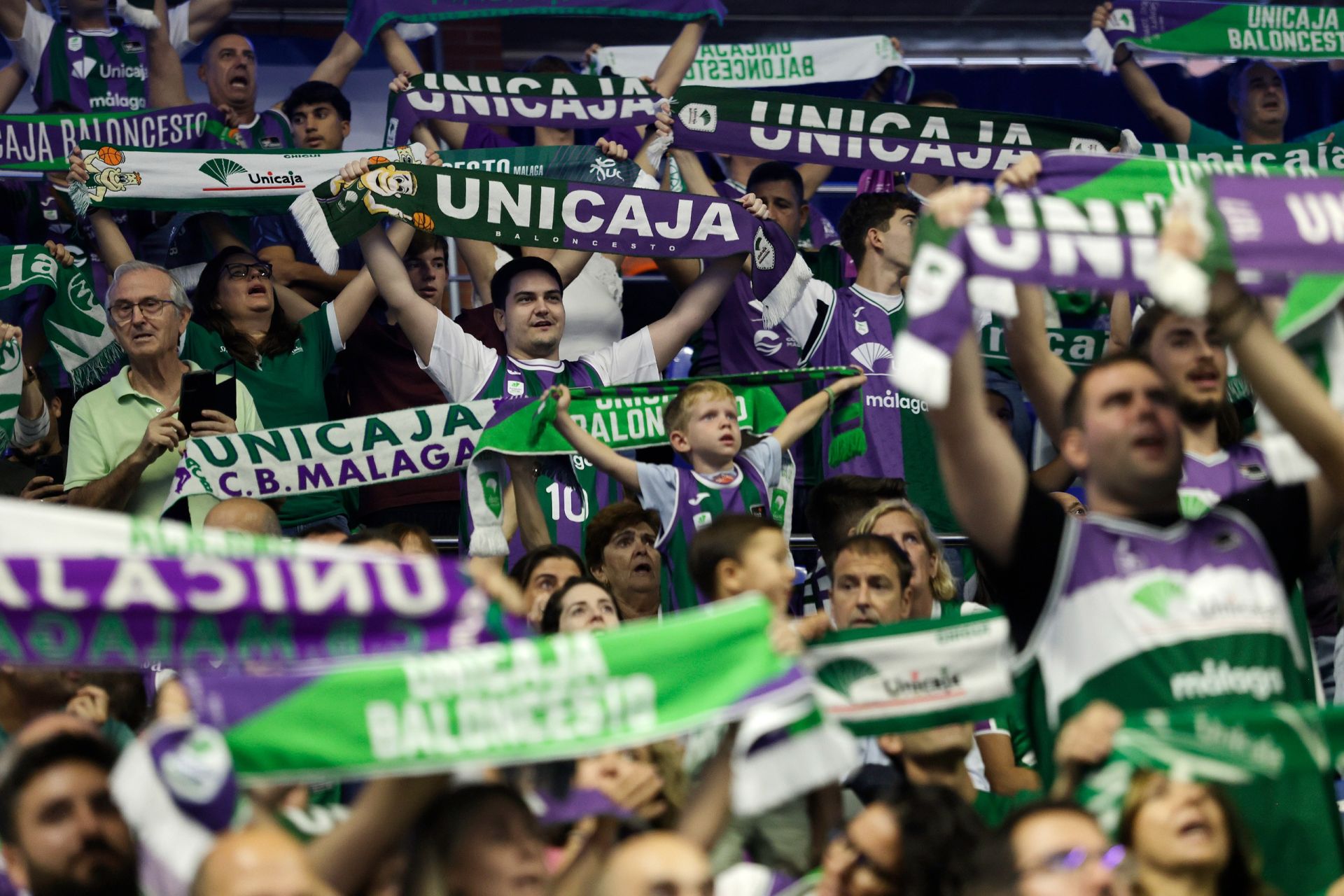 Las mejores imágenes del Unicaja-Hiopos Lleida