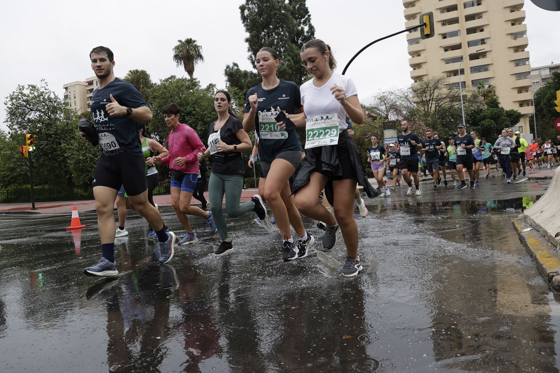 Las mejores imágenes de la Carrera Urbana Ciudad de Málaga de 2024