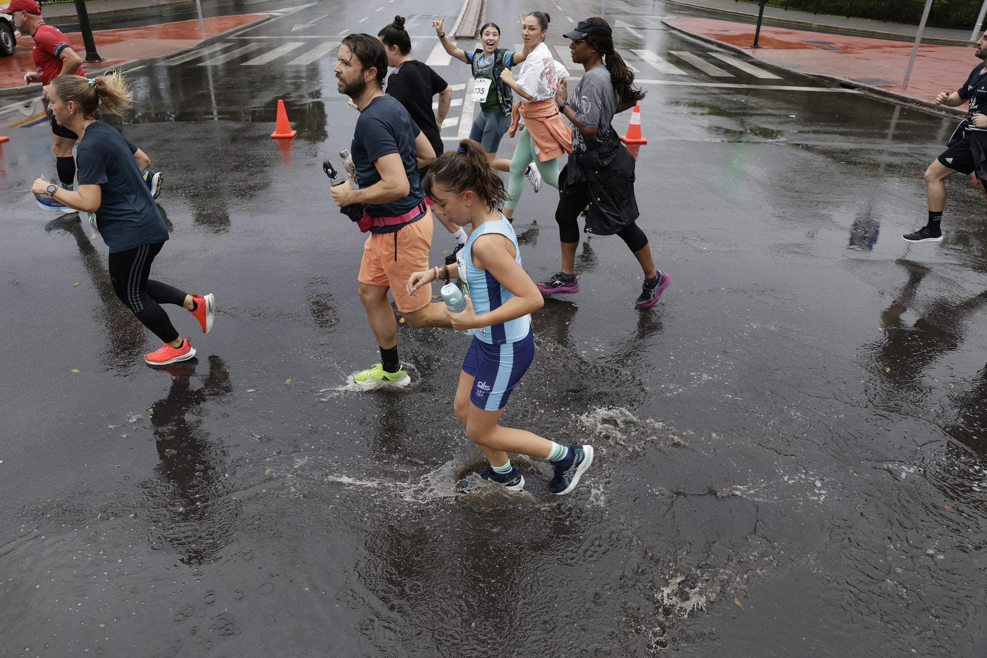 Las mejores imágenes de la Carrera Urbana Ciudad de Málaga de 2024