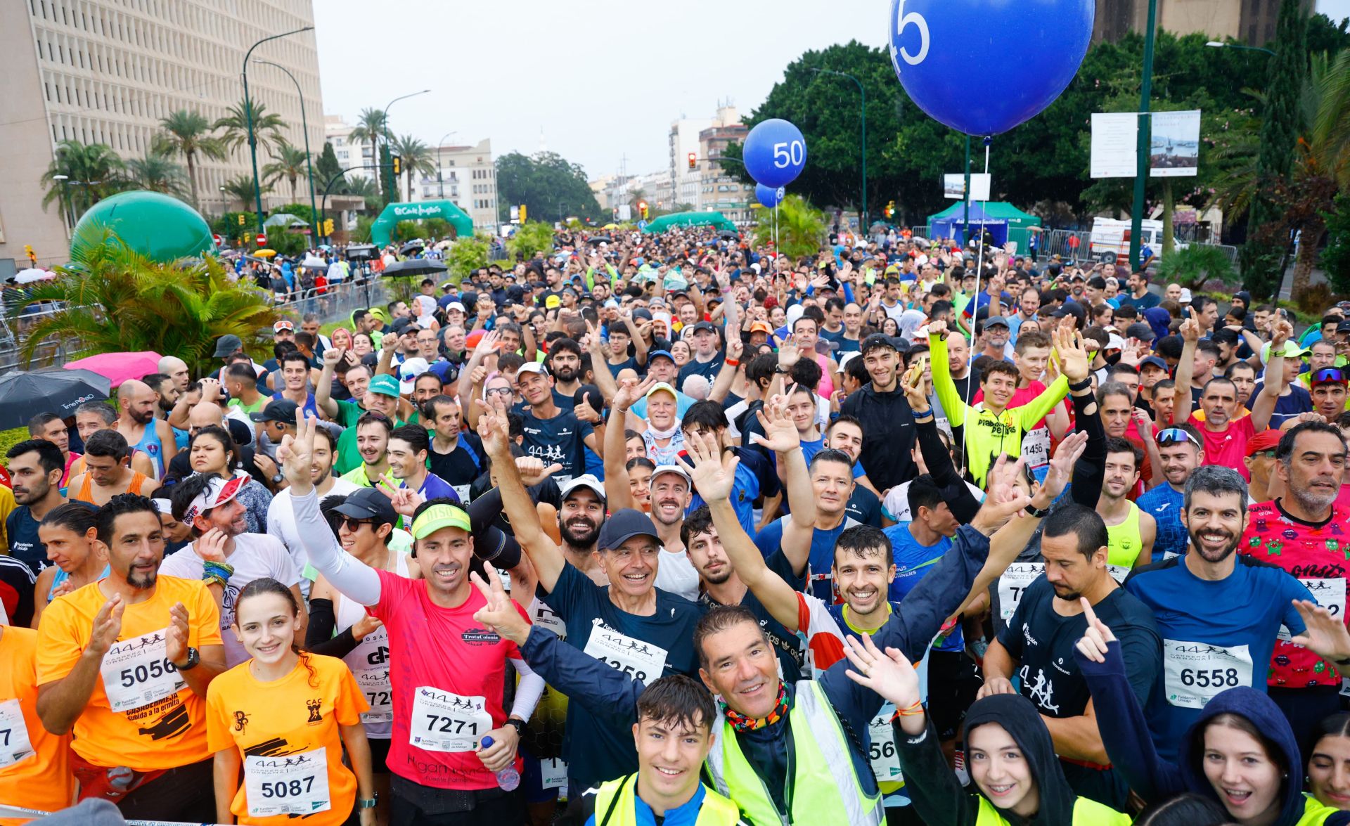 Las mejores imágenes de la Carrera Urbana Ciudad de Málaga de 2024