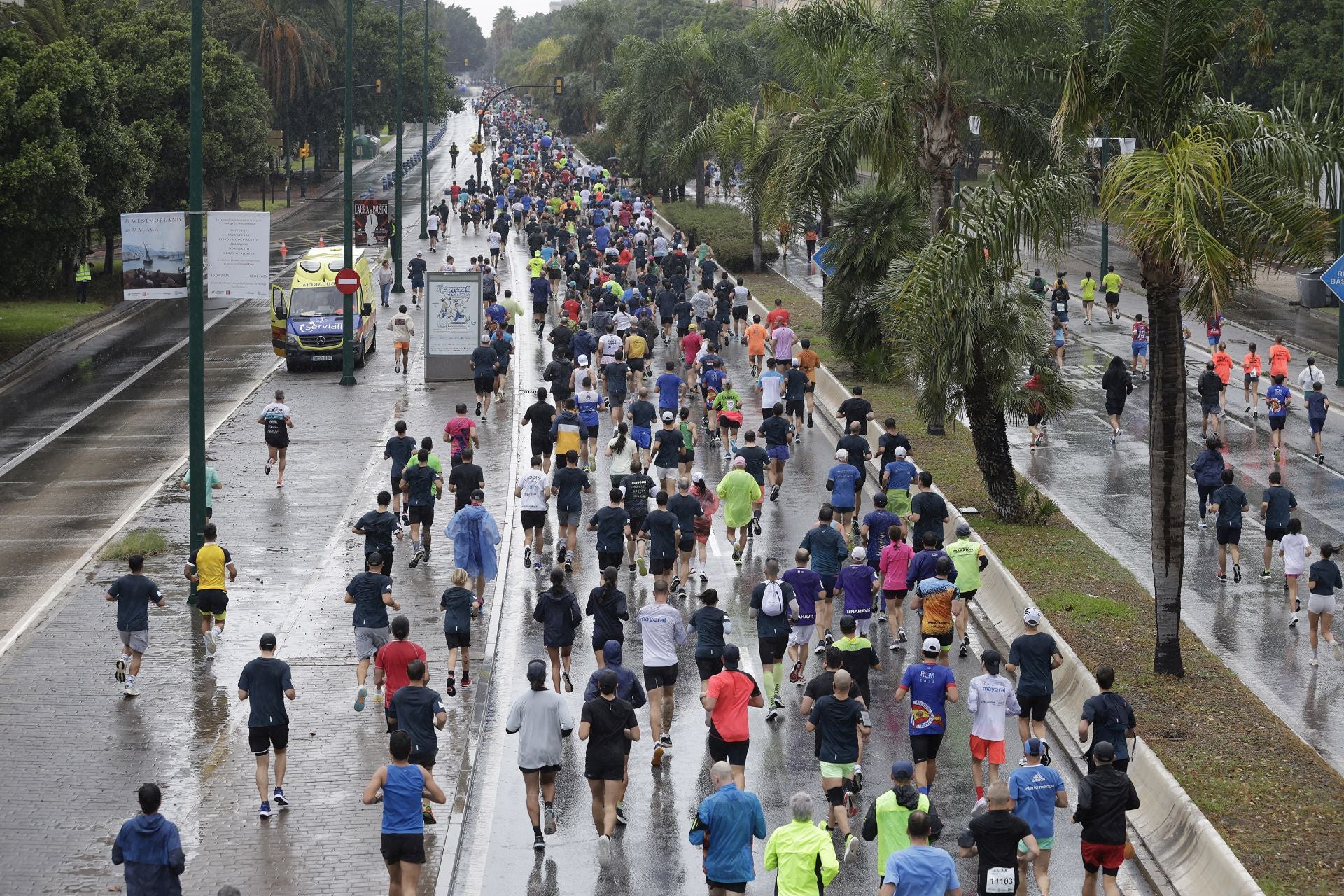 Las mejores imágenes de la Carrera Urbana Ciudad de Málaga de 2024