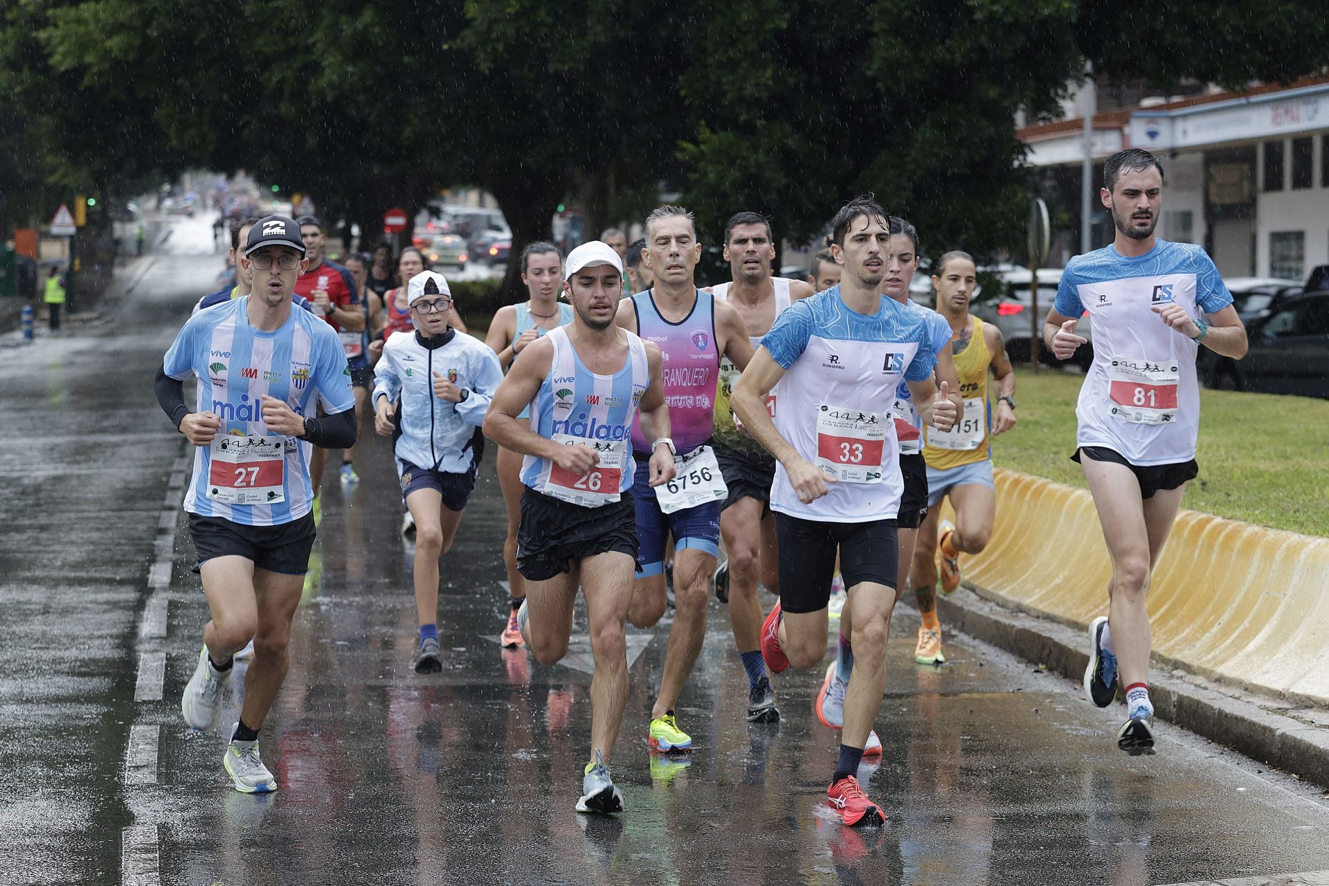 Las mejores imágenes de la Carrera Urbana Ciudad de Málaga de 2024