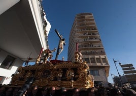 El Cristo de Ánimas de Ciegos, titular de Fusionadas.