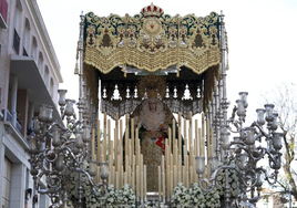 La Virgen de Gracia y Esperanza, titular mariana de la Cofradía de los Estudiantes.