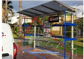 Una de las imágenes incluidas en el proyecto que prepara la EMT.