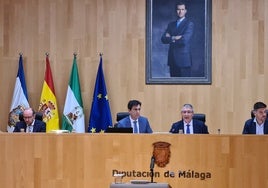 Salado, durante la celebración del pleno de este miércoles.