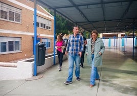 Visita de la alcaldesa a los centros educativos.