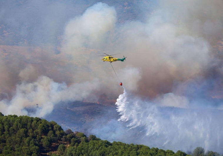 El periodo de alto riesgo de incendios acaba con 6.062 hectáreas quemadas en Andalucía