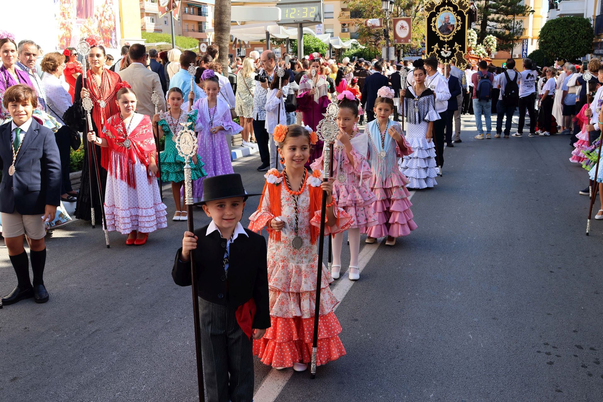 San Pedro Alcántara se vuelca con la celebración del día del patrón