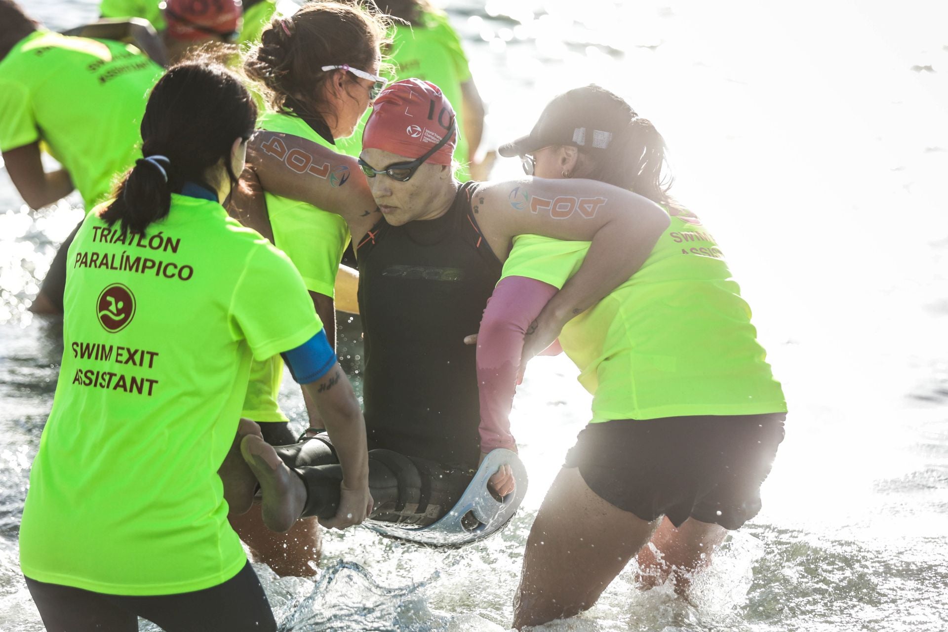 La competición de Paratriatlón en Torremolinos, en imágenes