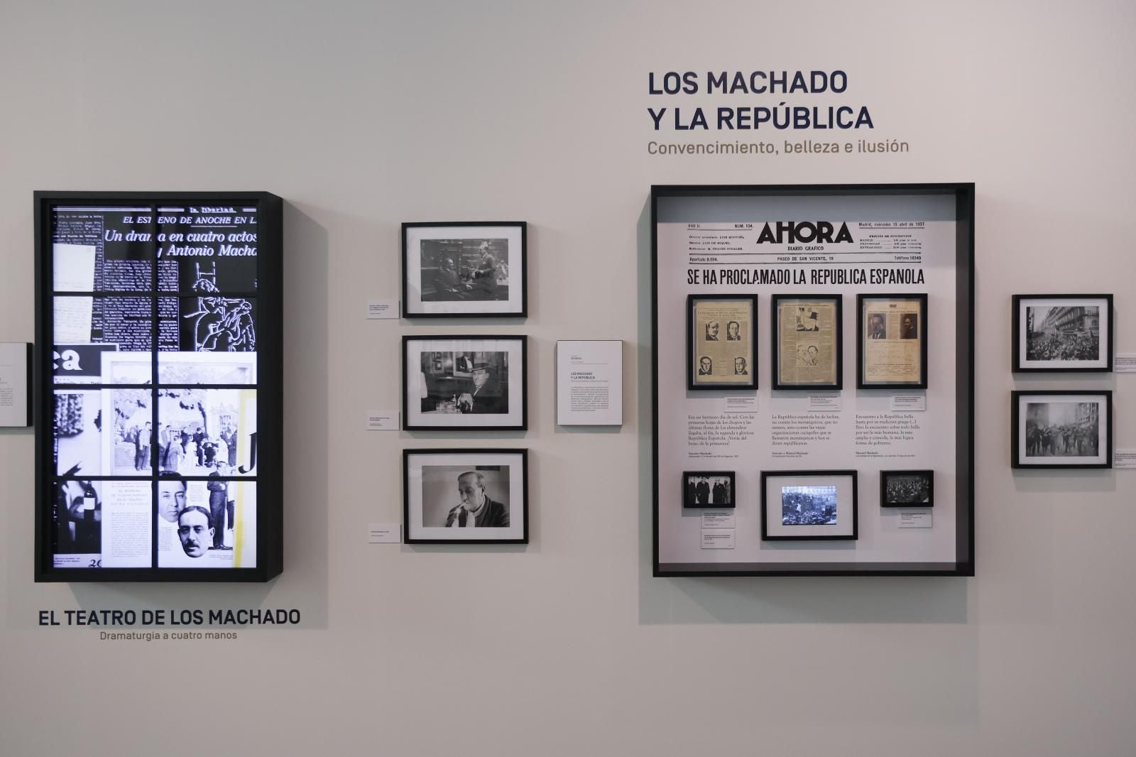 El Rey inaugura en Sevilla la muestra &#039;Los Machado. Retrato de familia&#039; con 200 manuscritos, cartas y fotos