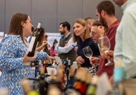 Cerca de 110 empresas participan en el salón del vino.