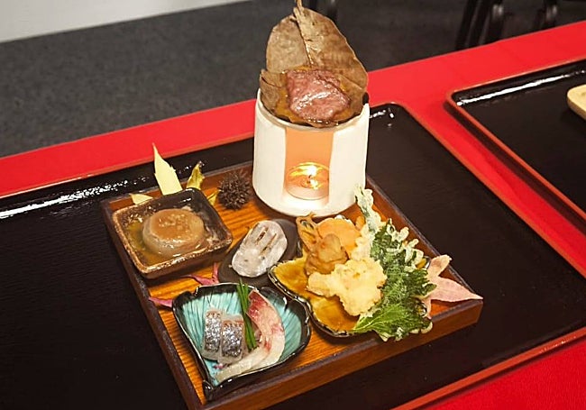 Menú elaborado por el malagueño para la final de Londres.