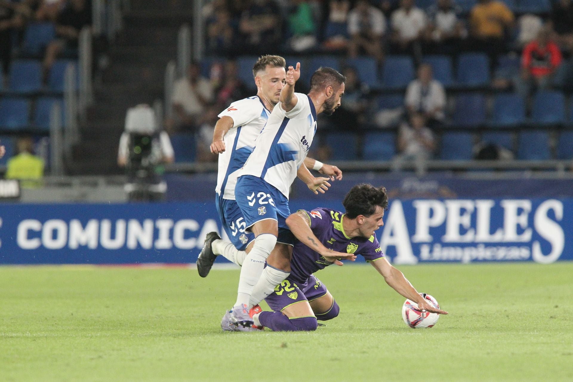 El Tenerife-Málaga, en imágenes