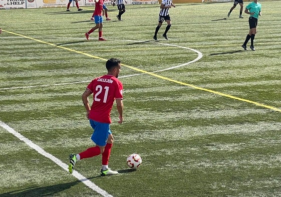 Fran Callejón, jugador del Estepona.