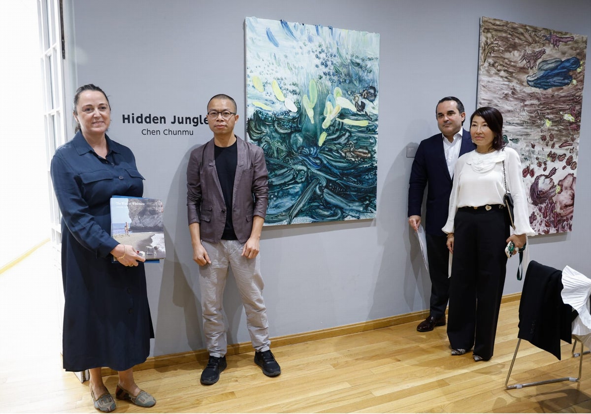 Imagen principal - El milagro artístico de Chen Chunmu en Málaga