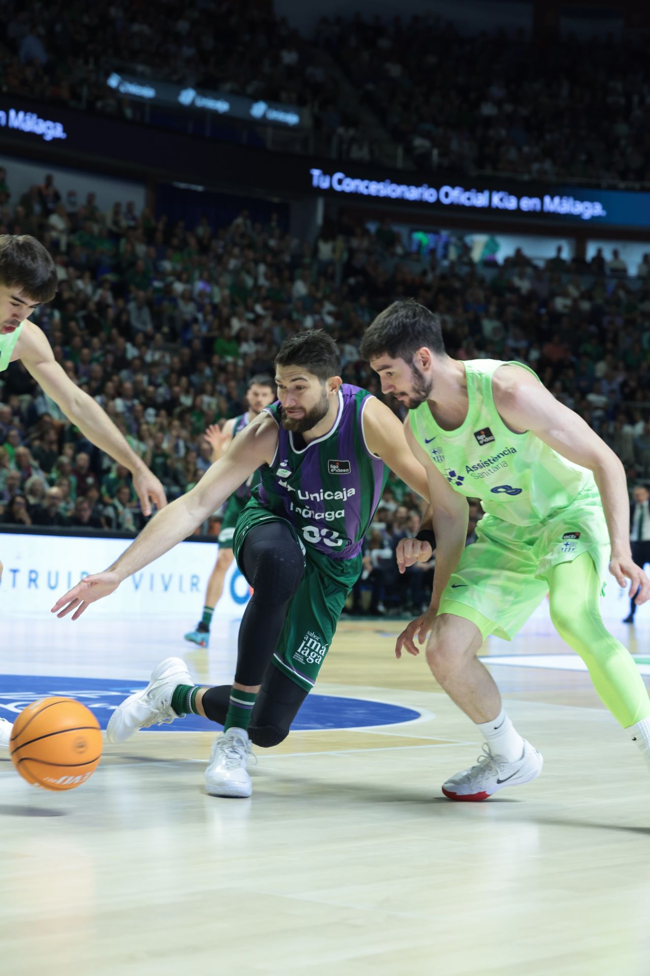 El Unicaja-Barça, en imágenes