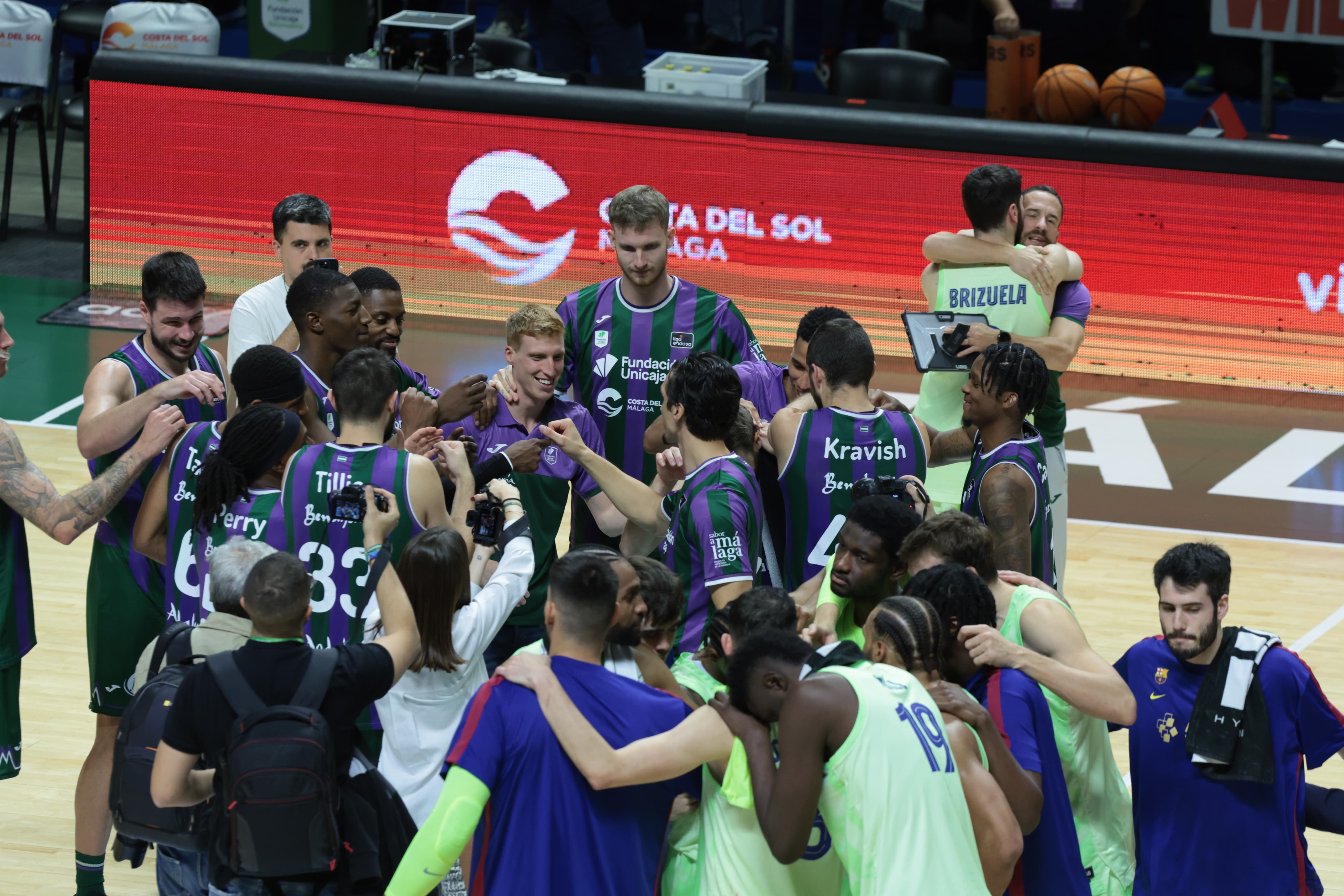 El Unicaja-Barça, en imágenes