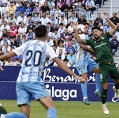 El Málaga-Eibar, en imágenes