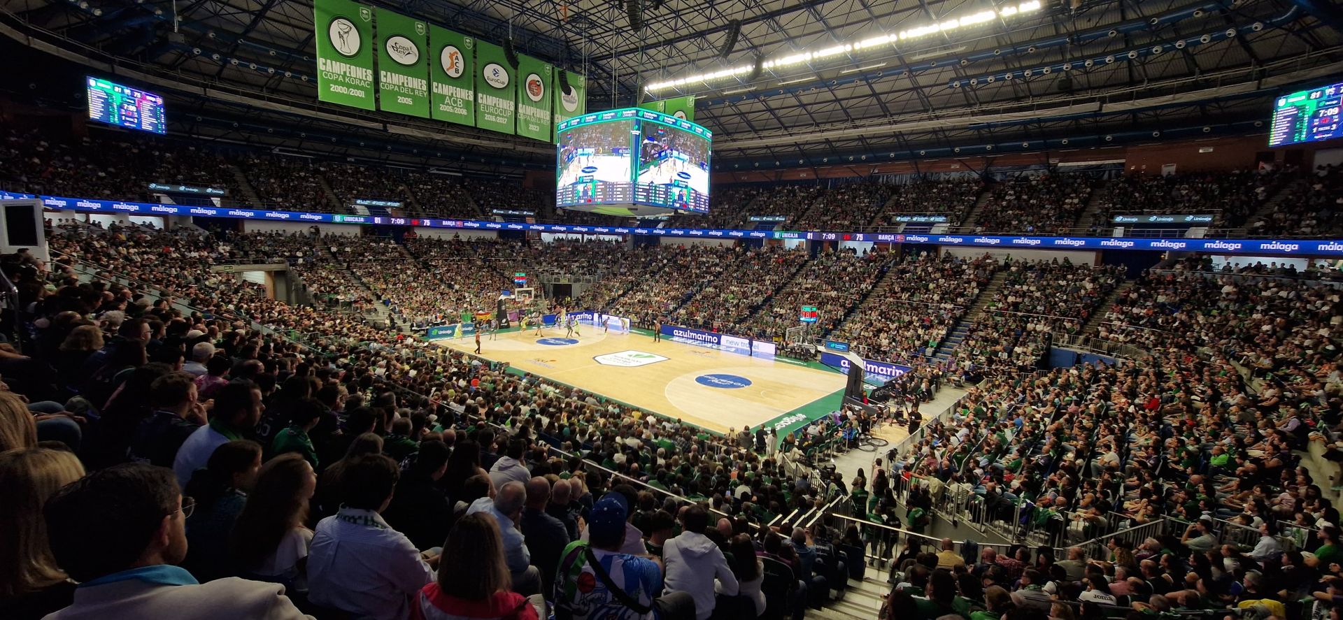 El Unicaja-Barça, en imágenes