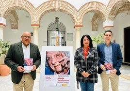 Acto de presentación del congreso internacional, este lunes en Vélez-Málaga.