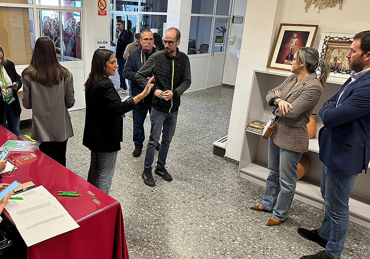 Las pruebas se están desarrollando en la Escuela de Empresas del Polígono Industrial