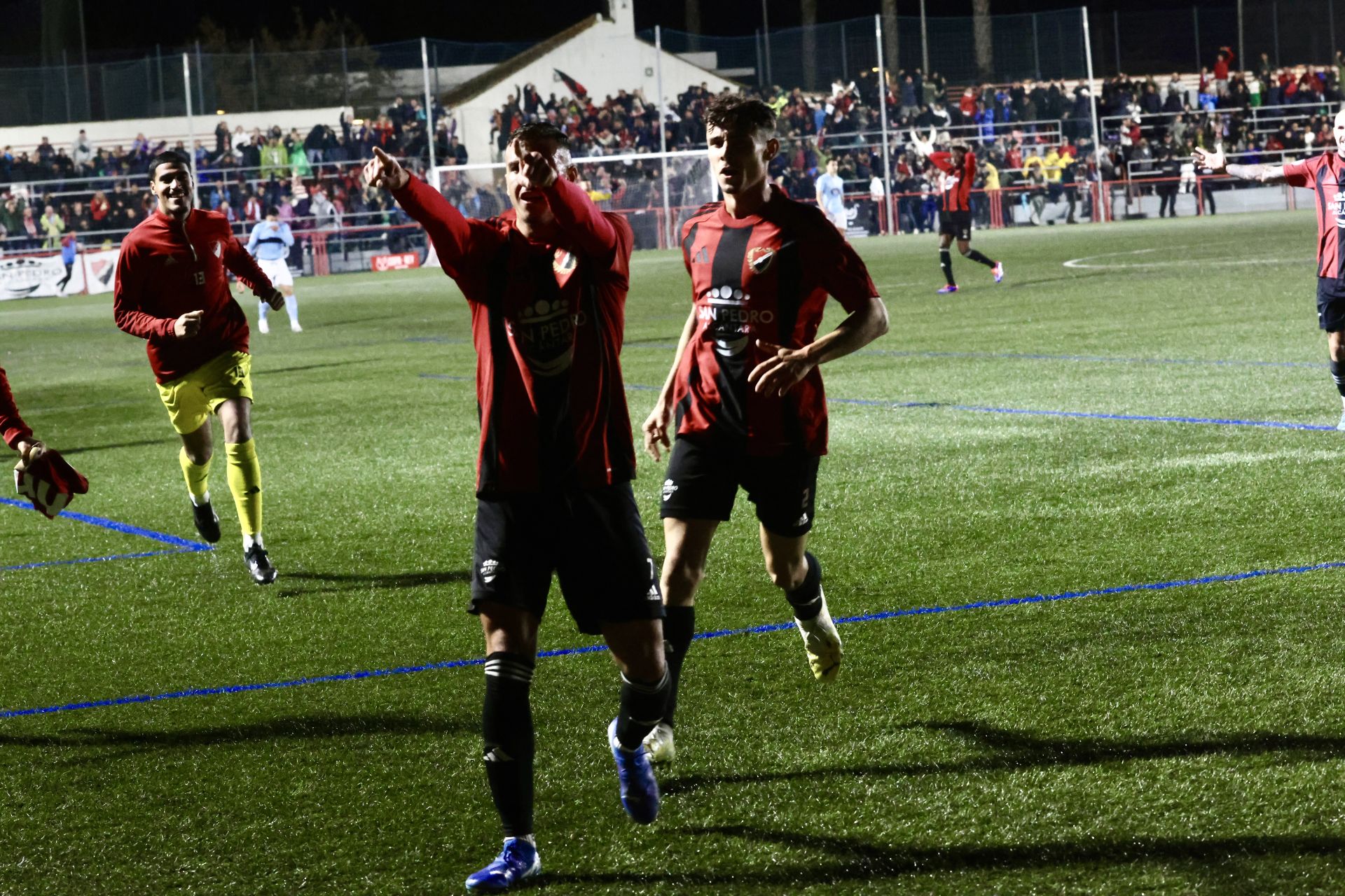 Las mejores imágenes del San Pedro frente al Celta en la Copa del Rey