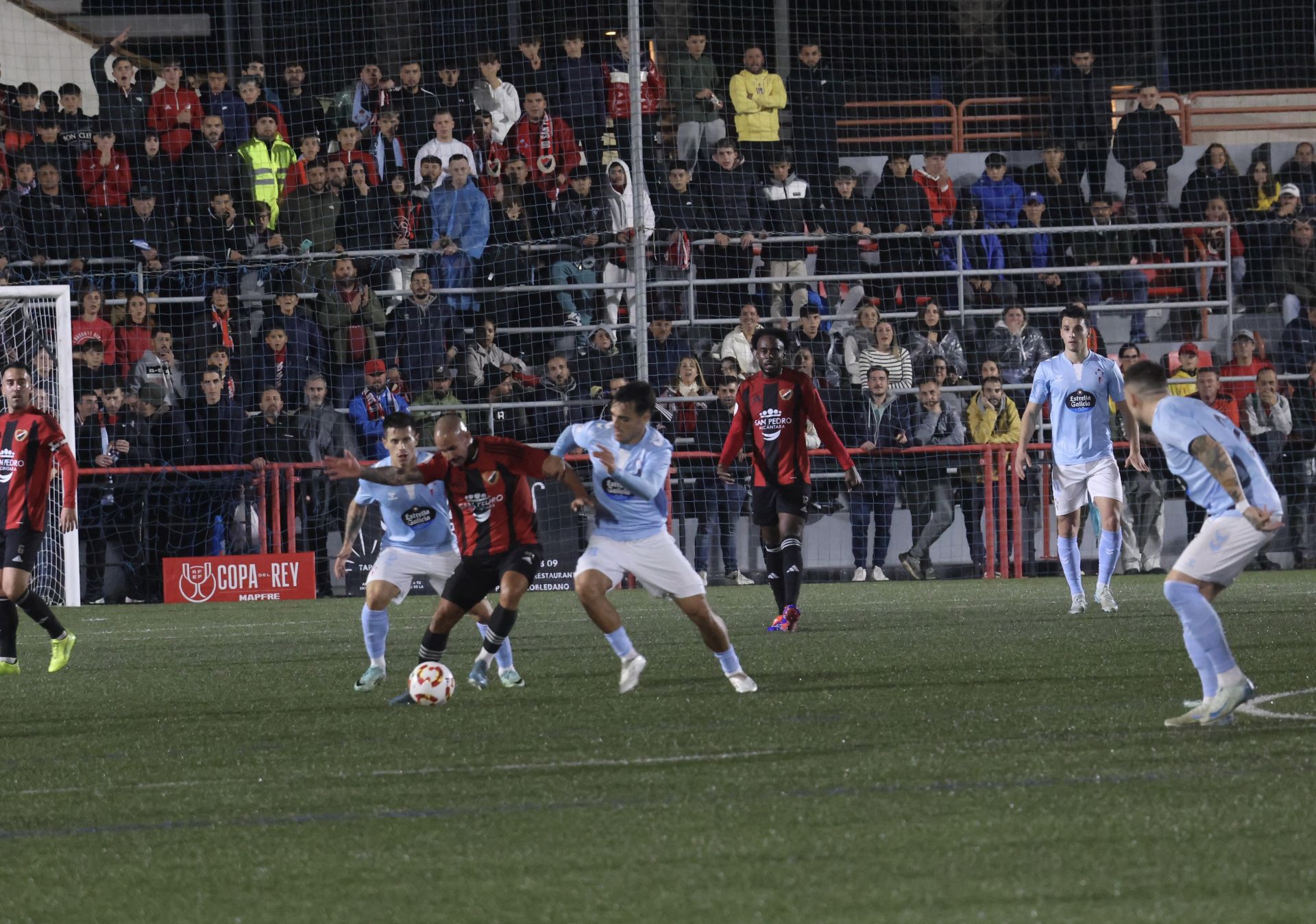 Las mejores imágenes del San Pedro frente al Celta en la Copa del Rey