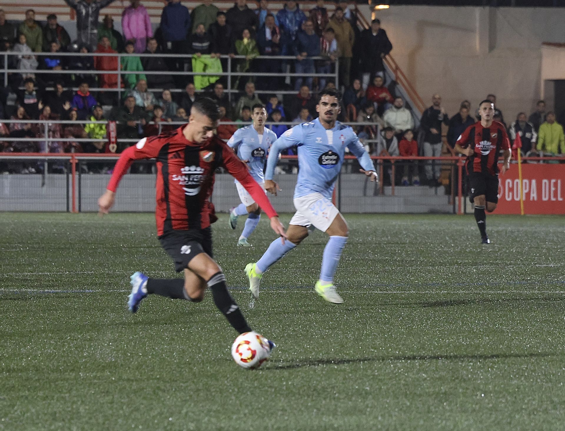 Las mejores imágenes del San Pedro frente al Celta en la Copa del Rey