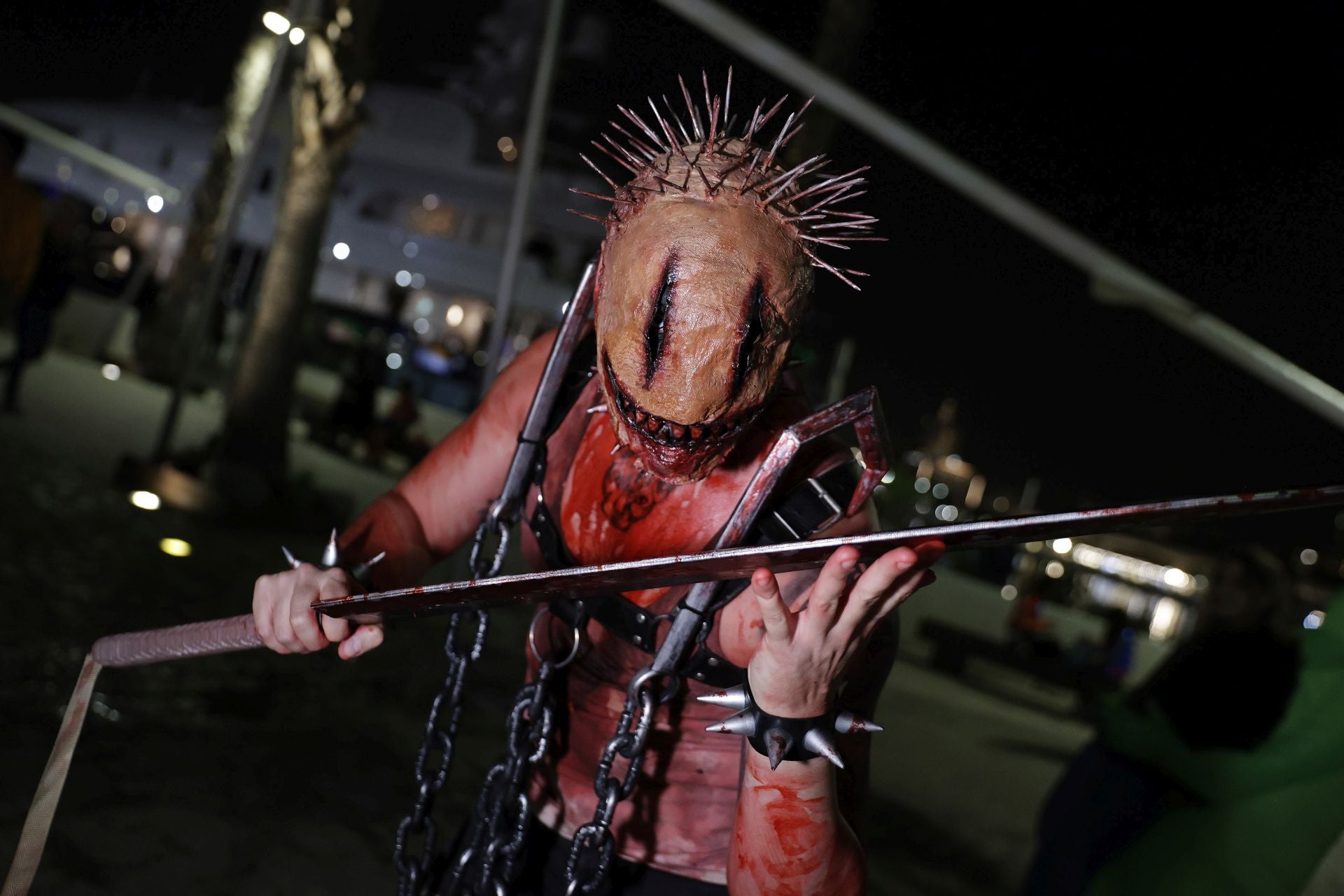 Noche de Halloween en el Centro de Málaga