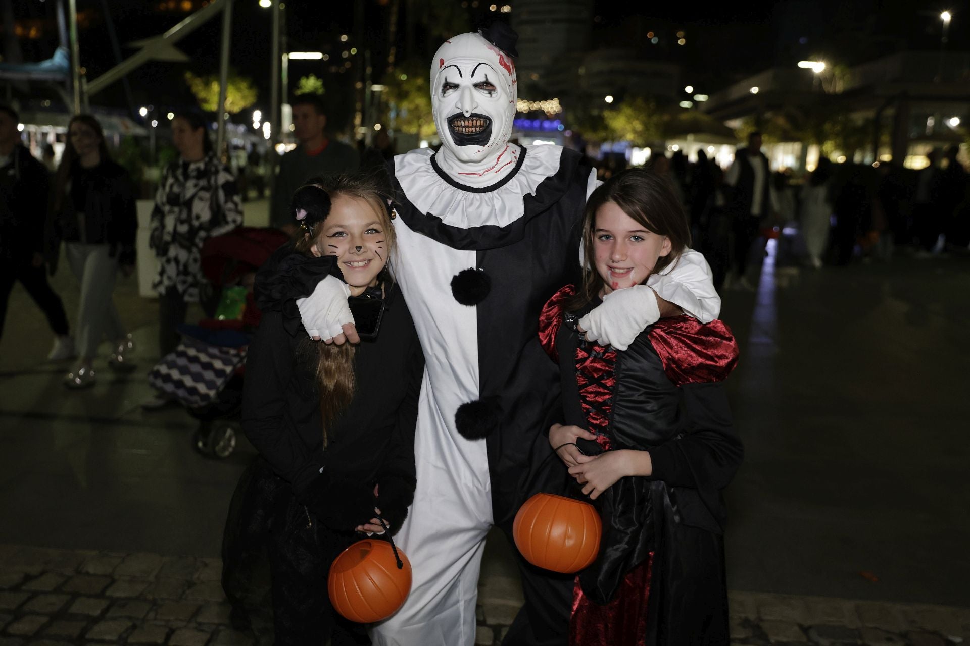 Noche de Halloween en el Centro de Málaga