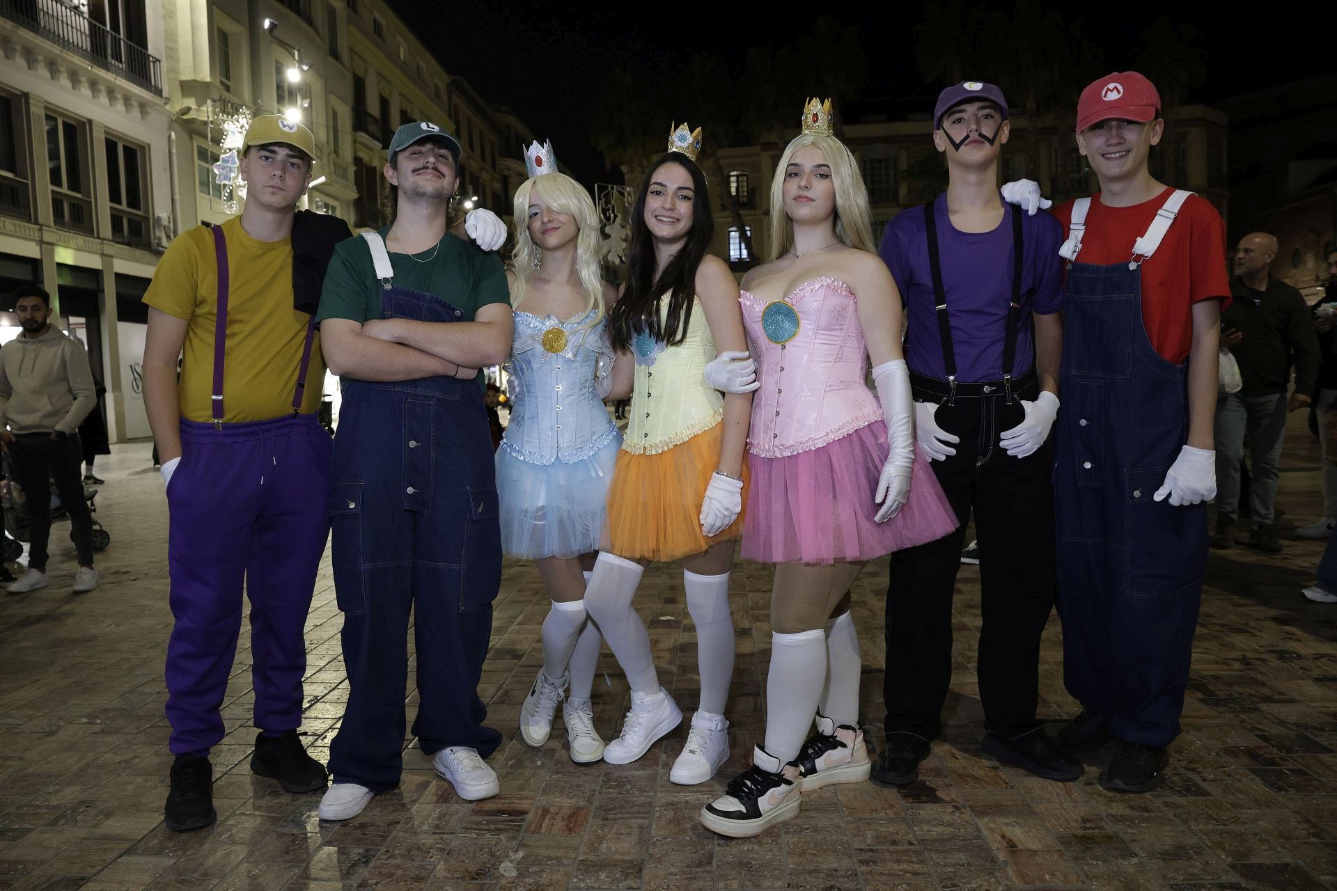 Noche de Halloween en el Centro de Málaga